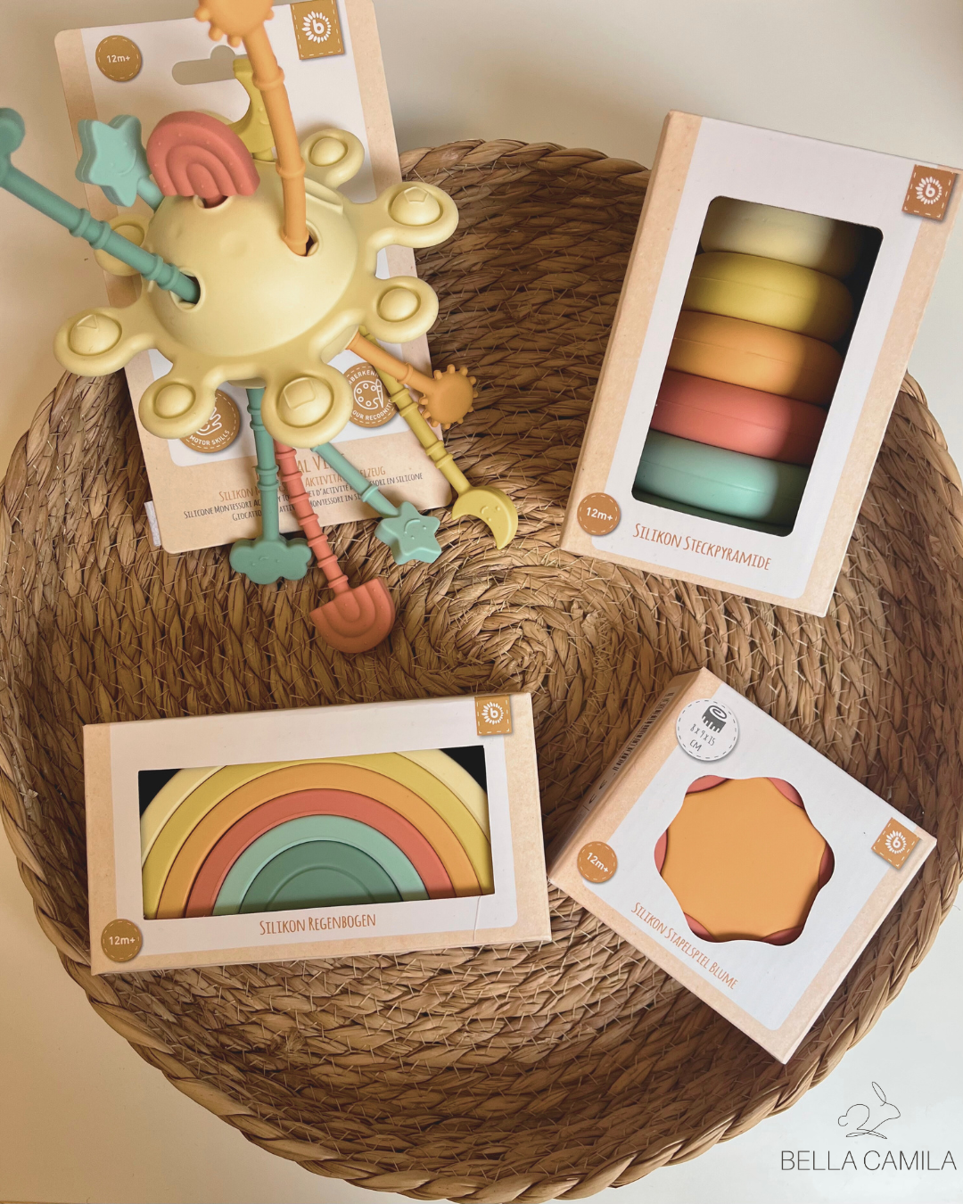  Szilikon Montessori fejlesztő játék – a biztonságos fejlődés öröme